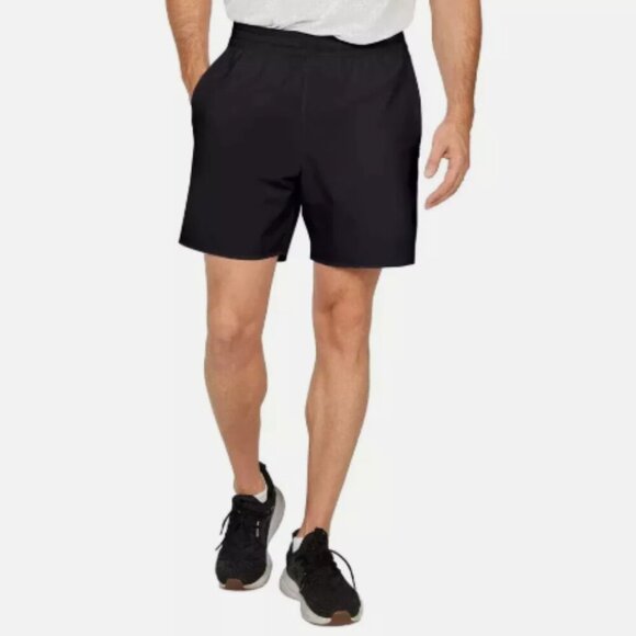 NEW Spyder Active Black Mens M Athletic Shorts Polyester/Spandex Elastic - Picture 1 of 7
